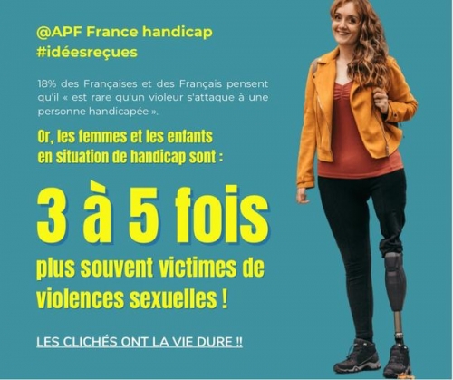 APF, 23MillionsDeVoix, Femme, violences, sexistes, handicap, clichés